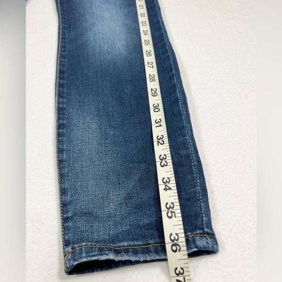 KUT FROM THE KLOTH Women’s Toothpick Skinny Mid-Rise Jeans Light Distress‎ 8S - Picture 10 of 13